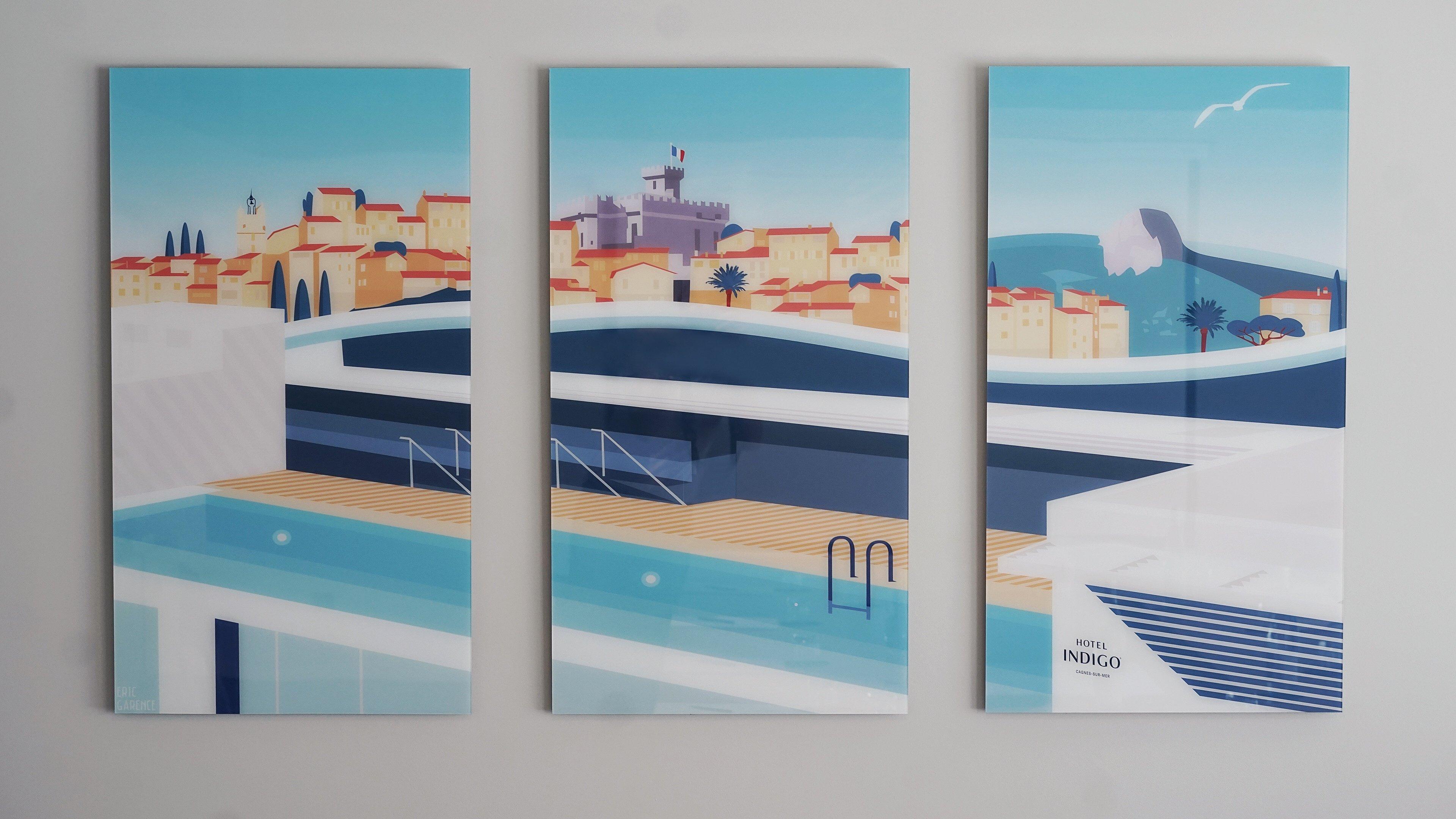 Hotel Indigo Cagnes-Sur-Mer By Ihg Esterno foto